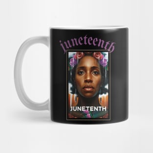 juneteenth African American woman Mug